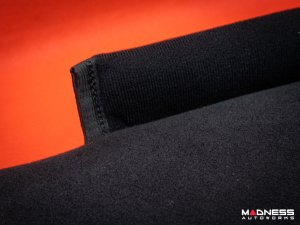 Seat Cushion - Black w/ Alfa Romeo Logo in Red Seat Cushion - Black w/ Alfa Romeo Logo in Red